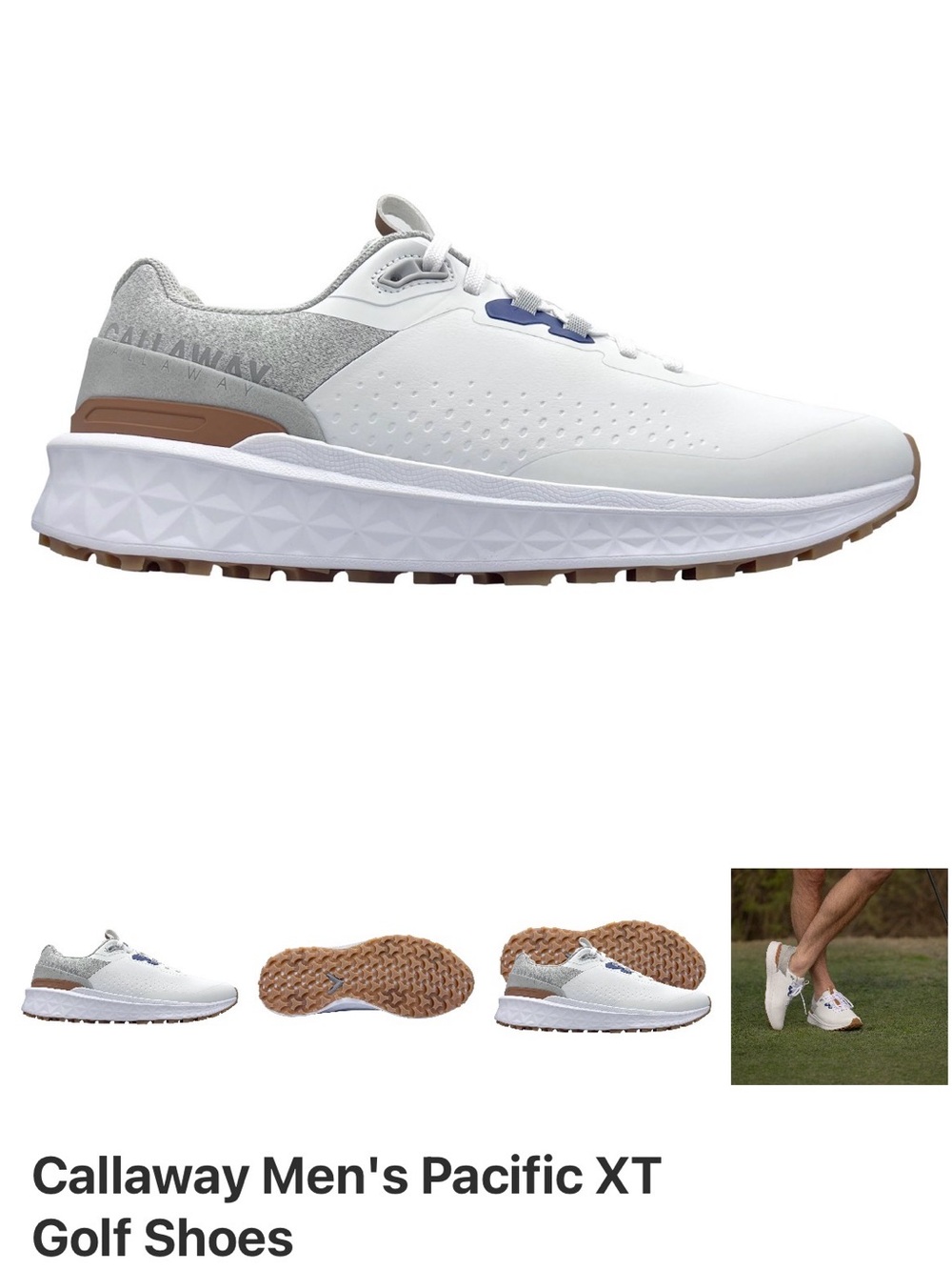 Men’s Callaway Pacific XT Golf Shoes size 10
